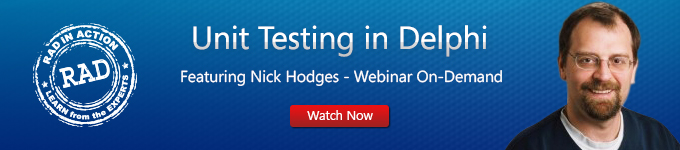 Unit Testing in Delphi with Nick Hodges